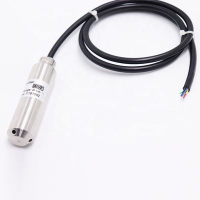 IP68 Water Level Transmitter 24V DC Polyvinyl Fluoride Cable